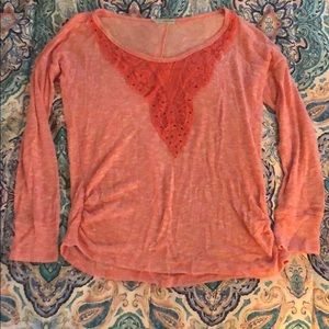 Maurice’s long sleeve top button back